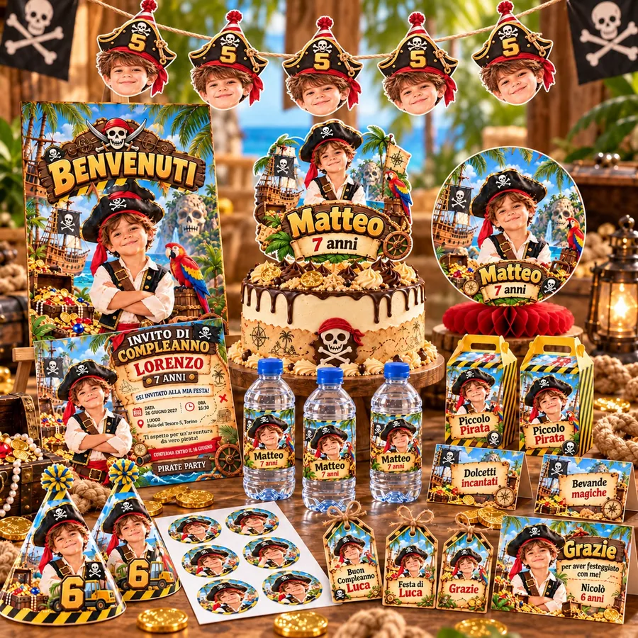 Kit Magico: festa personalizzata con foto