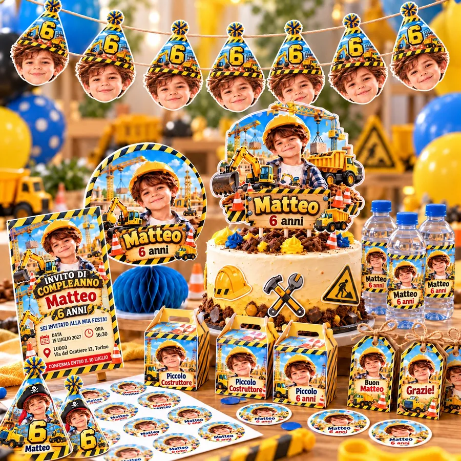 Kit Speciale: festa personalizzata con foto