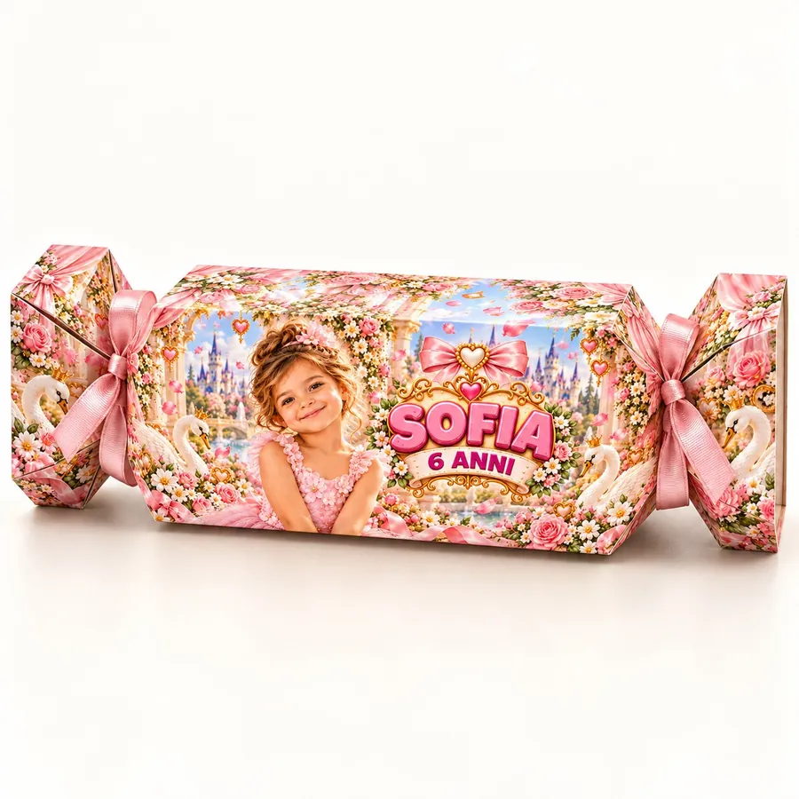 Scatolina caramella tema Ballerina