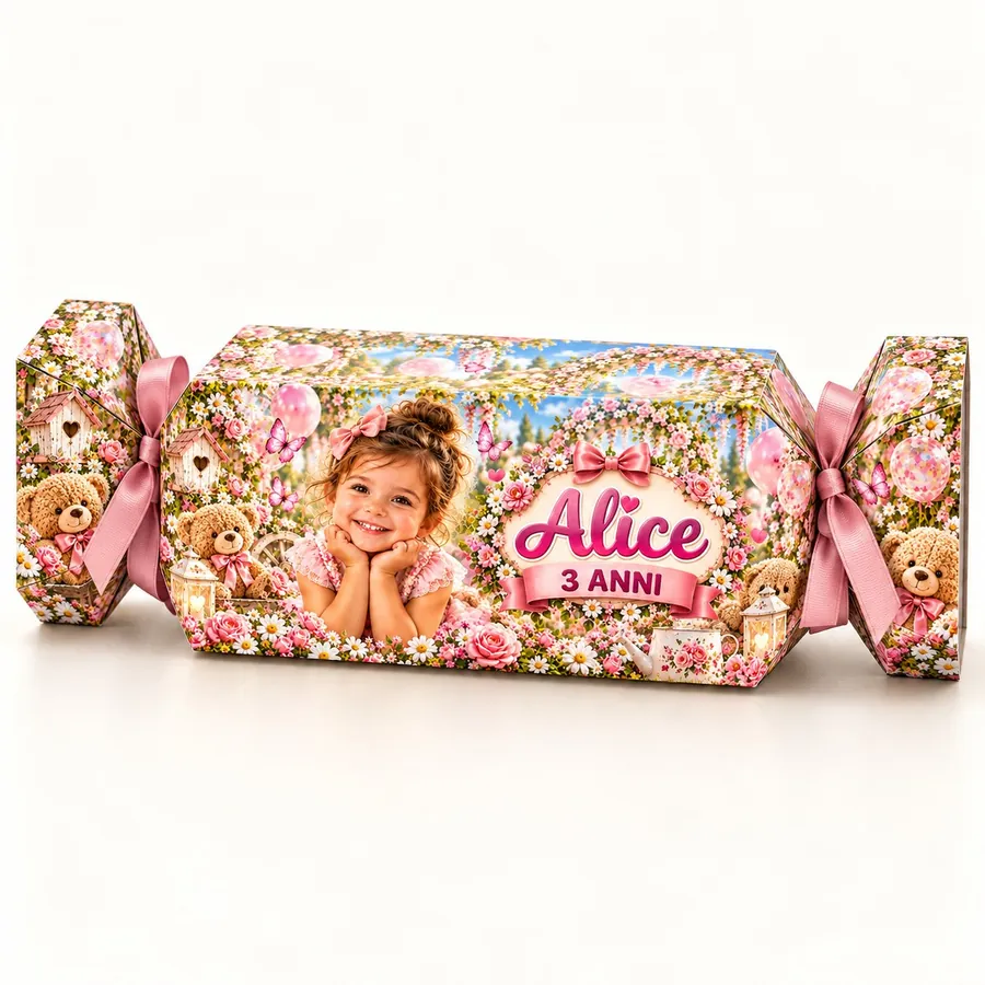 Scatolina caramella tema Orsetto dolce
