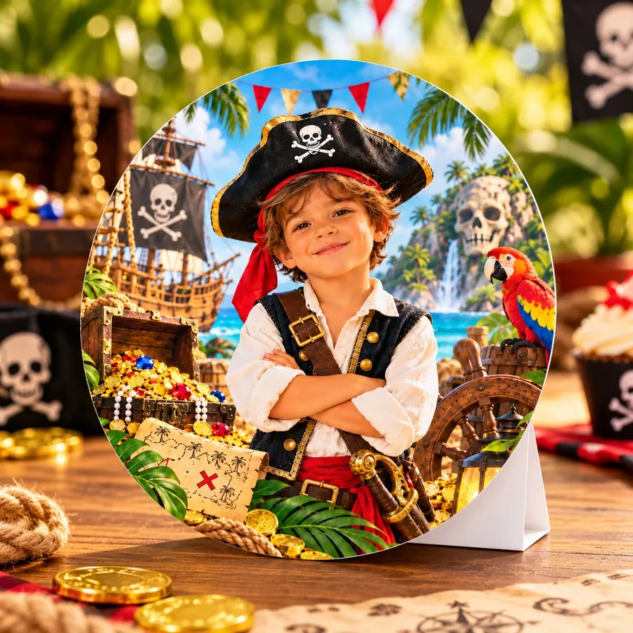 Centrotavola tema Pirati