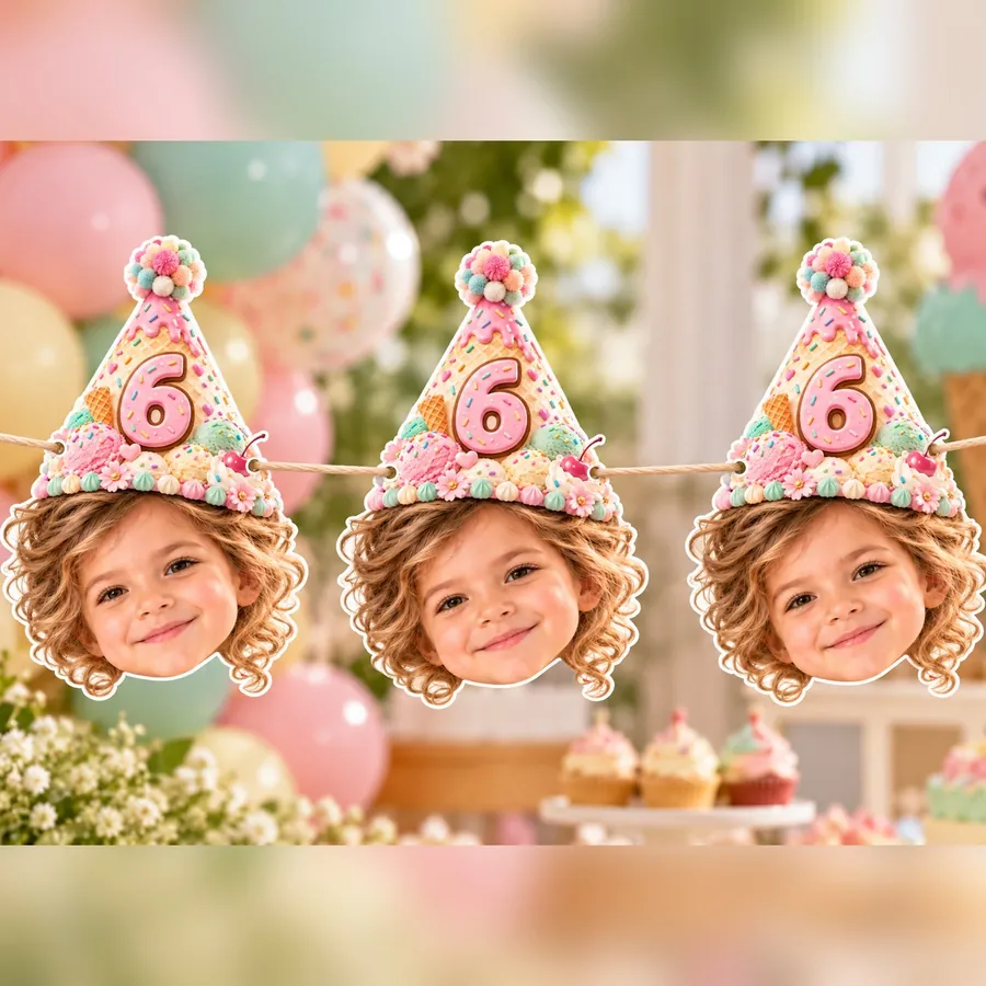 Festone tema Gelato party