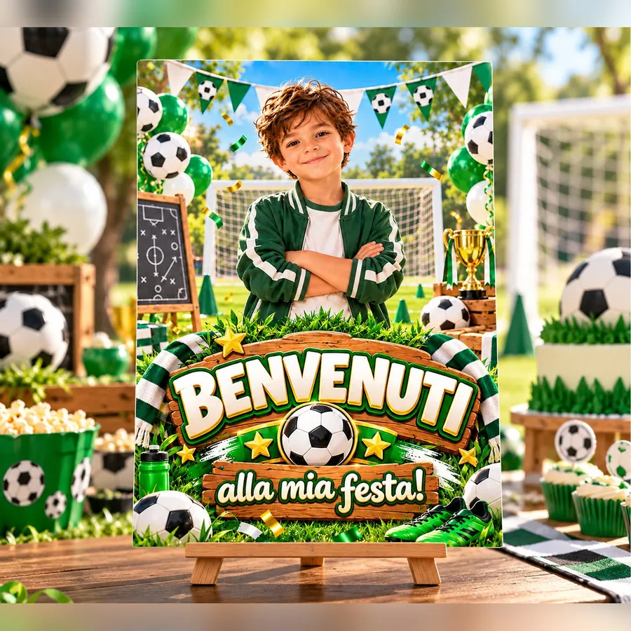 Poster tema Calcio