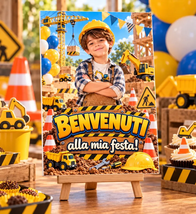 Poster tema Cantiere