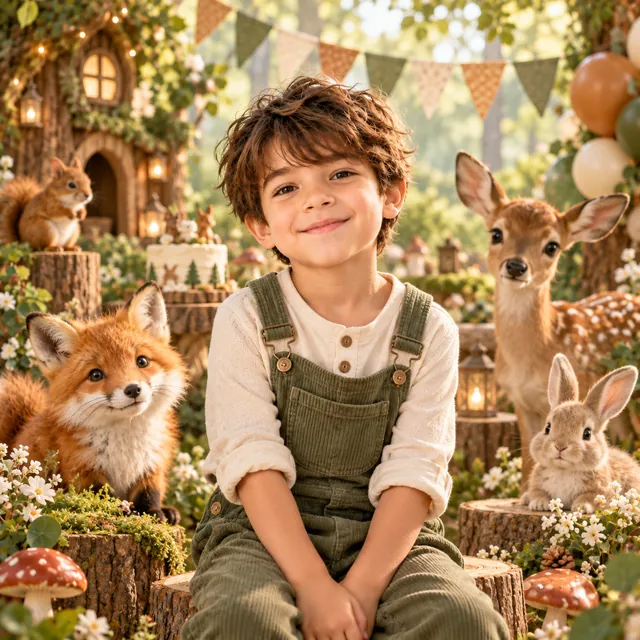 Festa a tema Animali del bosco
